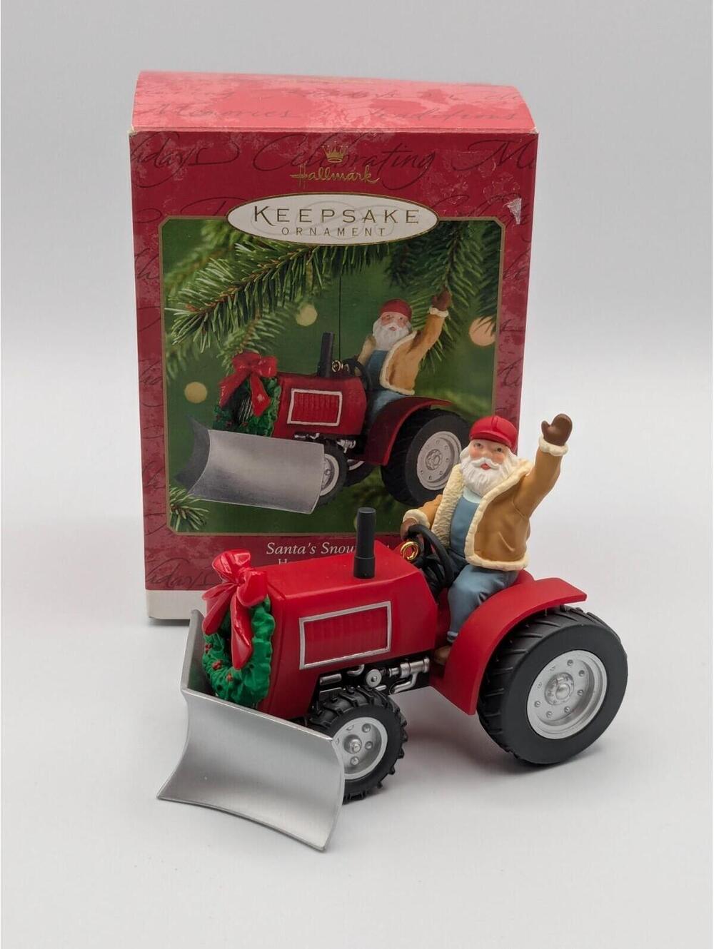 Hallmark Keepsake Santa's Snowplow 2001, 23rd in the Here Comes Santa Series